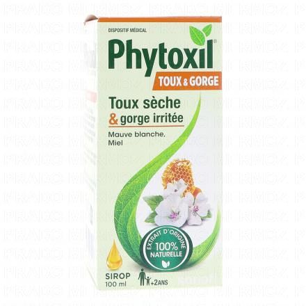 Sirop toux sèche et gorge irritée 100ml 2