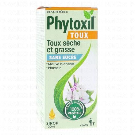 Sirop toux sèche et grasse sans sucre 100ml 2