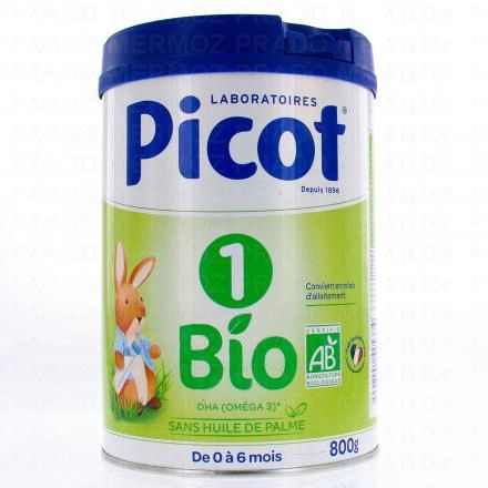 Lait Bio 1er age 0 à 6 mois 800g 2