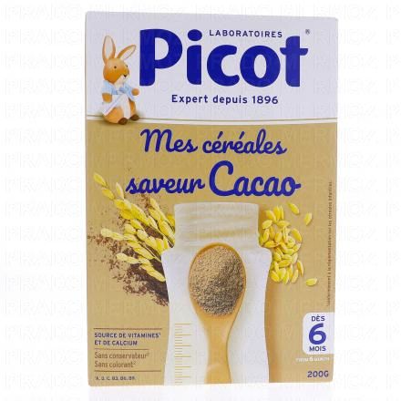 PICOT Mes céréales saveur Cacao dès 6 mois 200g