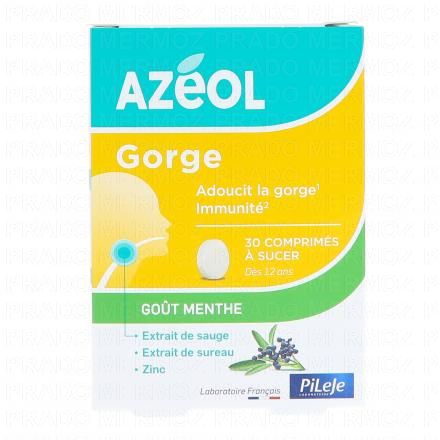 Azéol gorge x30 comprimés à sucer 2