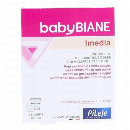 Babybiane Imedia 7 sachets de 1.5g 2