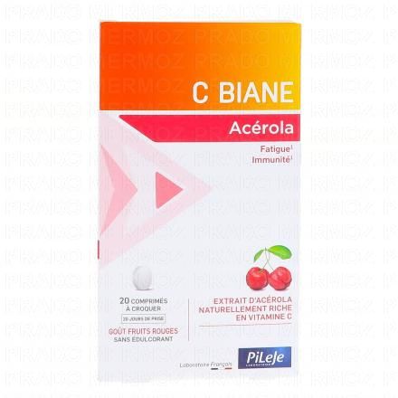 C-Biane acérola x20 comprimés à croquer