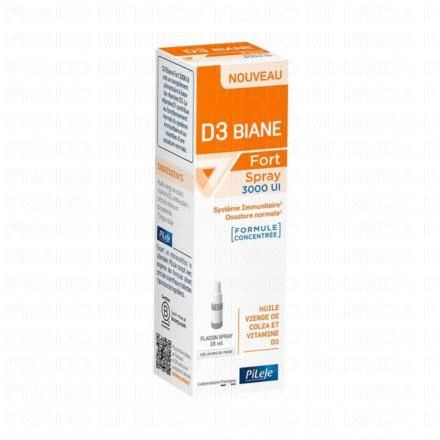 PILEJE D3 Biane Fort - Spray Vitamine D3 3000UI 15ml