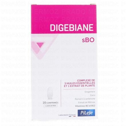 Digebiane sBO x20 Comprimes