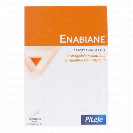PILEJE Enabiane saveur orange-citron boîte 28 sticks