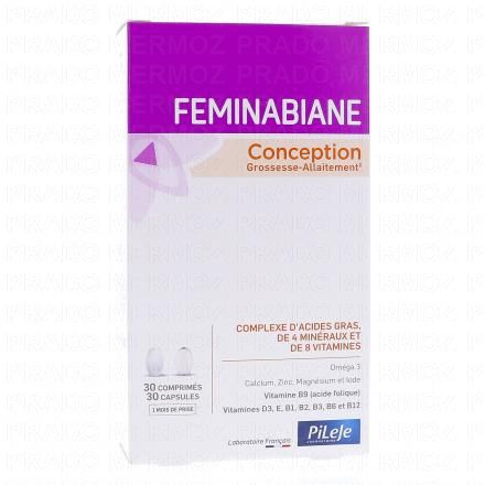 Feminabiane Conception 30 comprimés + 30 capsules