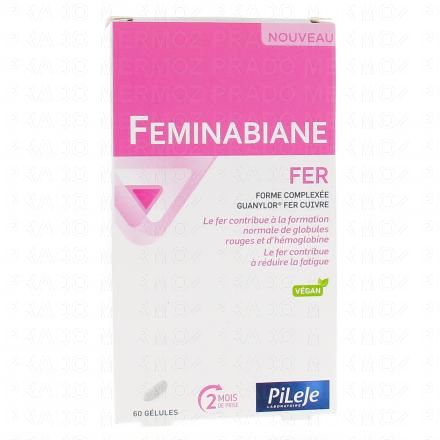 PILEJE Feminabiane Fer 60 gélules