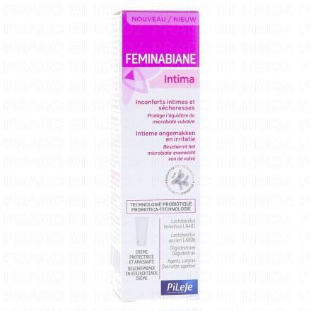 PILEJE Feminabiane Intima - Crème Inconforts Intimes et Sécheresses 15ml