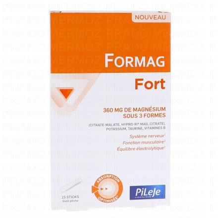 PILEJE Formag Fort Magnésium 360mg x15 Sticks