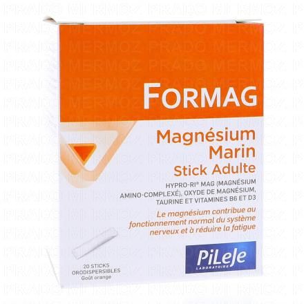 PILEJE Formag Magnésium marin x20 sticks orodispersibles