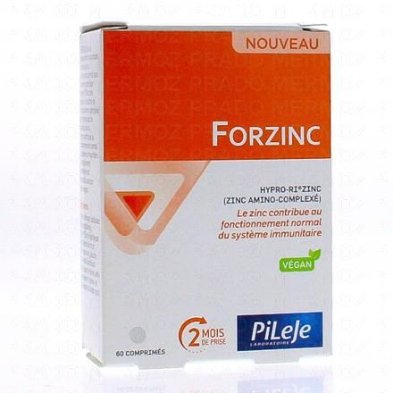 PILEJE Forzinc 60 comprimés