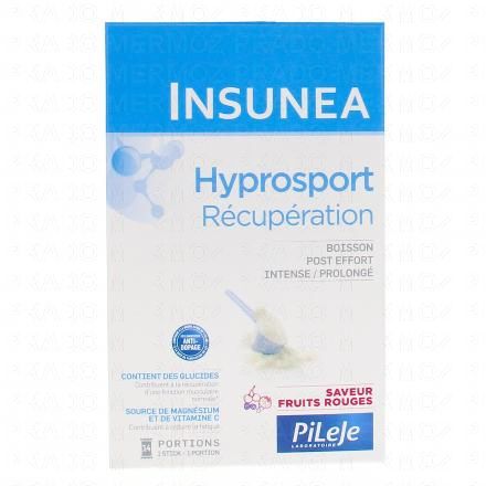 PILEJE Insunea Hyprosport saveur fruits rouges 14 sachets de 15g