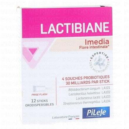 PILEJE Lactibiane Imedia 12 stick orodispersibles
