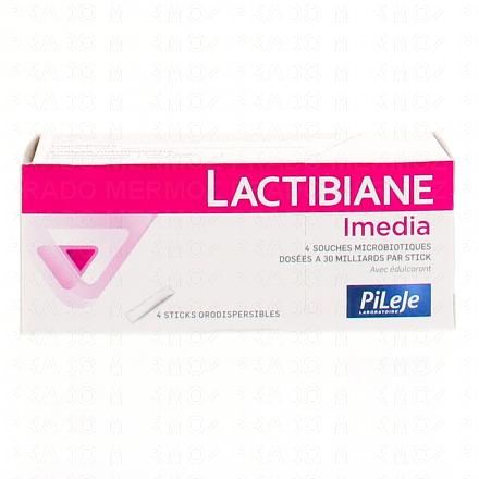 Lactibiane Imedia boîte 4 sticks