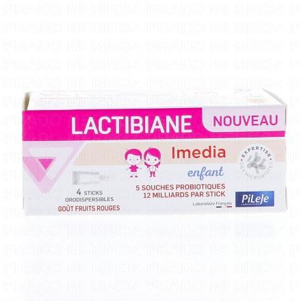 PILEJE Lactibiane - Imedia enfant x4 Sticks Orodispersibles
