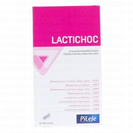 PILEJE Lactichoc 20 g&eacute;lules