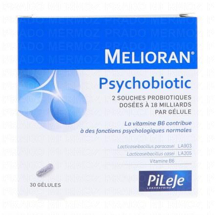 PILEJE Melioran Psychobiotic 30 gélules