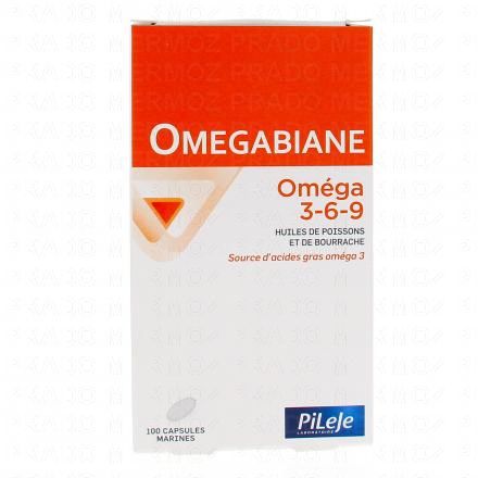 PILEJE Omégabiane Oméga 3-6-9 100 capsules