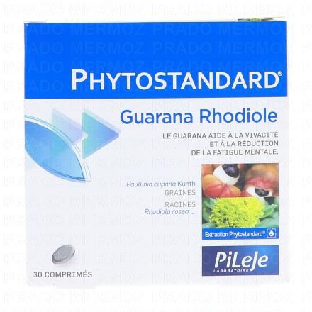 PILEJE Phytostandard de guarana et rhodiole 30 comprim&eacute;s