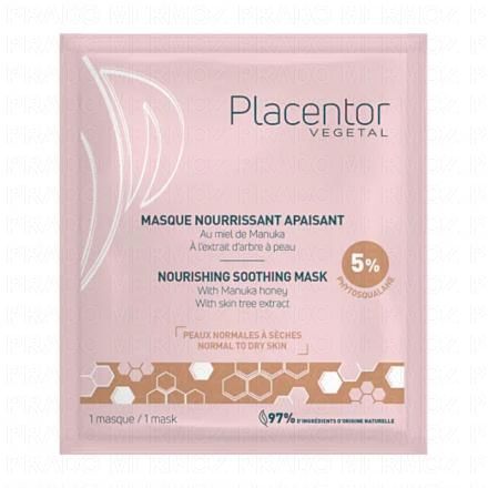PLACENTOR Masque Nourrissant Apaisant 25g