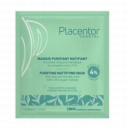 PLACENTOR Masque Purifiant Matifiant 25g