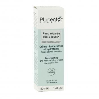 PLACENTOR Crème régénératrice peau sèche et sensible visage et corps (tube 40ml)