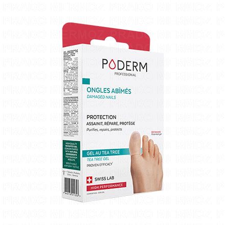 PODERM Capuchon d'Orteil Ongles Abîmés (taille l)