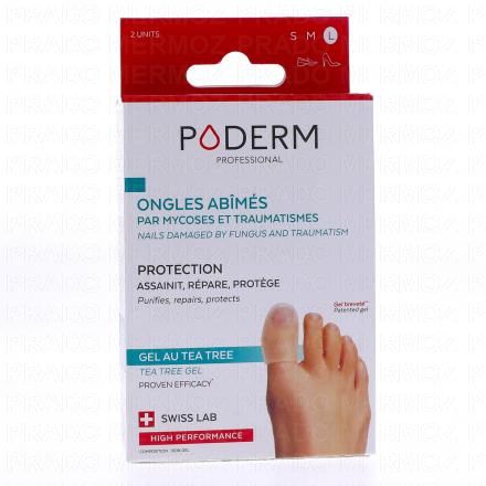 PODERM Capuchon d'Orteil Ongles Ab&icirc;m&eacute;s (taille l)