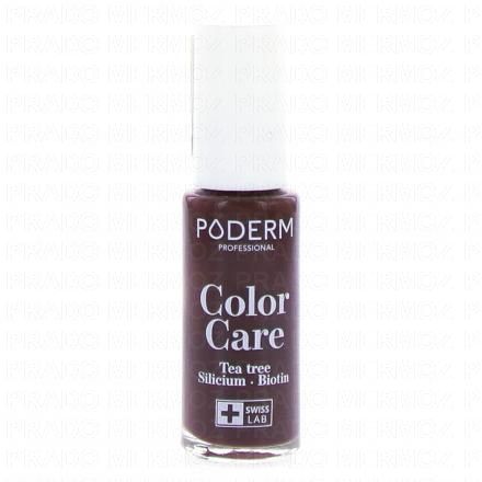 PODERM Color care - Vernis à ongles soin (brun n°833)