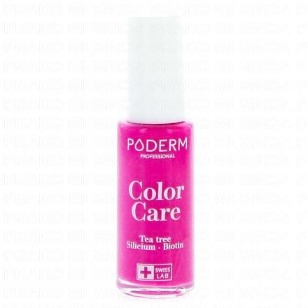 PODERM Color care - Vernis &agrave; ongles soin (framboise n&deg;599)