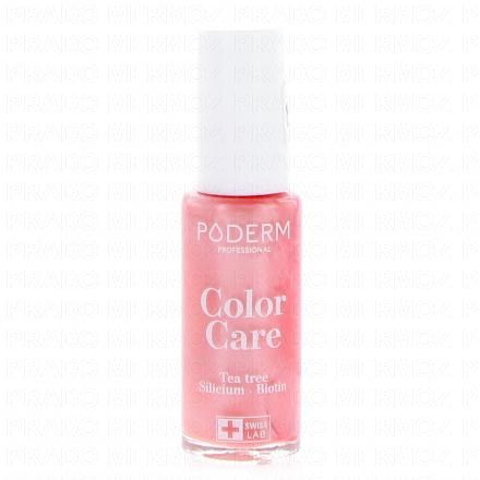 PODERM Color care - Vernis à ongles soin (or rose brillant n°235)
