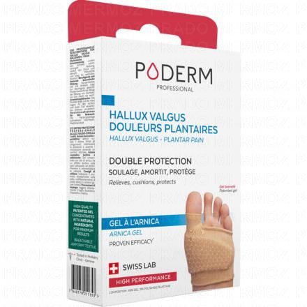 PODERM Double Protection - Hallux valgus Douleurs Plantaires (taille s)