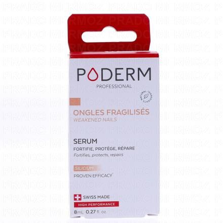 PODERM Silicium - S&eacute;rum ongles fragilis&eacute;s 8ml