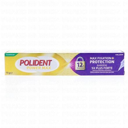 POLIDENT Power Max Crème fixative pour prothèses 70g