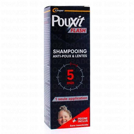 Flash Shampooing anti-poux et lentes Pouxit - adultes et enfants dès 3 ans