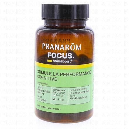 PRANAROM Aromaboost - Focus x60 Capsules