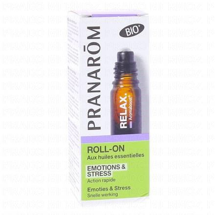 PRANAROM Aromaboost - Roll-On Détente aux Huiles Essentielles Bio 5ml