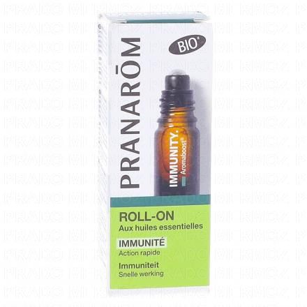 PRANAROM Aromaboost - Roll-On Immunité aux Huiles Essentielles Bio 5ml