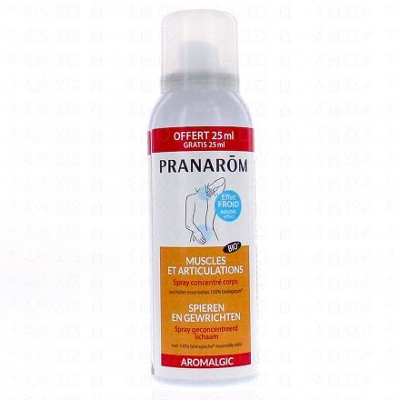 PRANAROM Aromalgic - Spray concentré corps muscles et articulation bio (100ml)