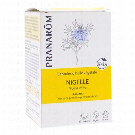 PRANAROM Capsules d'Huile végétale de Nigelle 60 capsules