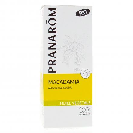 PRANAROM Huile végétale - Huile de Macadamia 50ml bio