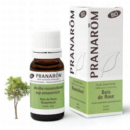 PRANAROM Huile essentielle Bois de Rose bio flacon 10ml