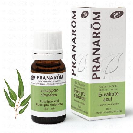 PRANAROM Huile essentielle Eucalyptus Citronnée bio flacon 10ml