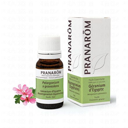 PRANAROM Huile essentielle Géranium Egypte flacon 10ml