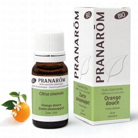 PRANAROM Huile essentielle Orange douce zeste bio flacon 10ml