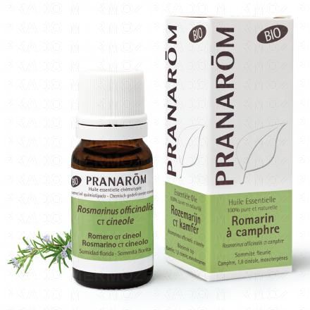 PRANAROM Huile essentielle Romarin à Camphre bio flacon 10ml