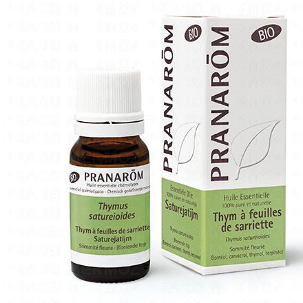 PRANAROM Huile essentielle Thym à feuilles de Sariette bio flacon 10ml
