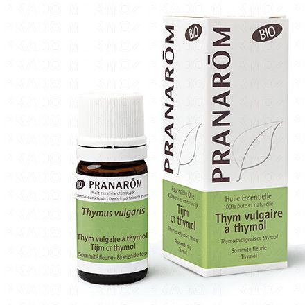 PRANAROM Huile essentielle Thym vulgaire à Thymol bio flacon 5ml