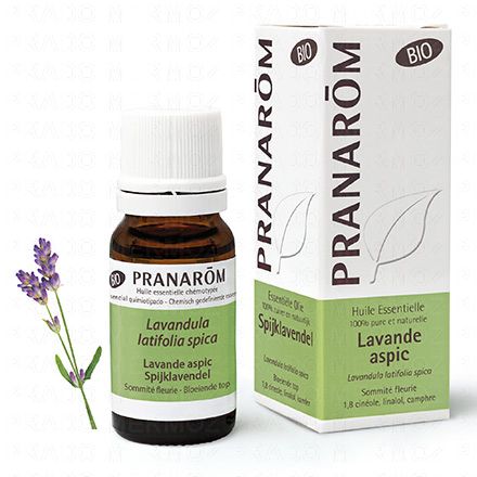 PRANAROM Huile essentielle de Lavande Aspic bio flacon 10ml